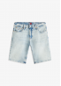 Tommy Jeans SCANTON FADED SLIM DENIM SHORTS - Szorty jeansowe