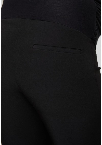 Anna Field MAMA Spodnie materiałowe - black rozm 38