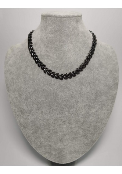 Pilgrim Naszyjnik Klasyczny kolor hematytowy