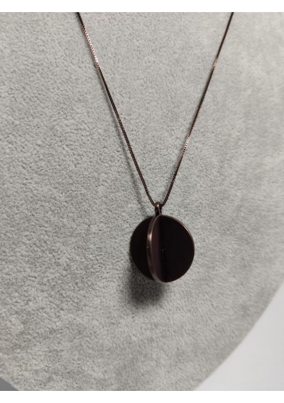 Pilgrim Mosiężny naszyjnik Brown